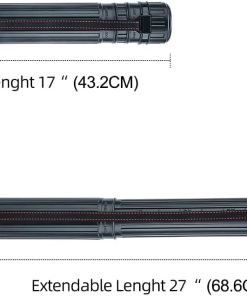 Alternative view of TRANSON Small Poster Tube Storage 17 to 27 Extendable for Documents Blueprints Artworks Scrolls
